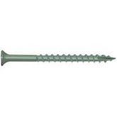 Camo 0341070 Deck Screw, #7 Thread, 1-1/4 in L, Bugle Head, Star Drive, Type 17 Slash Point, Carbon Steel